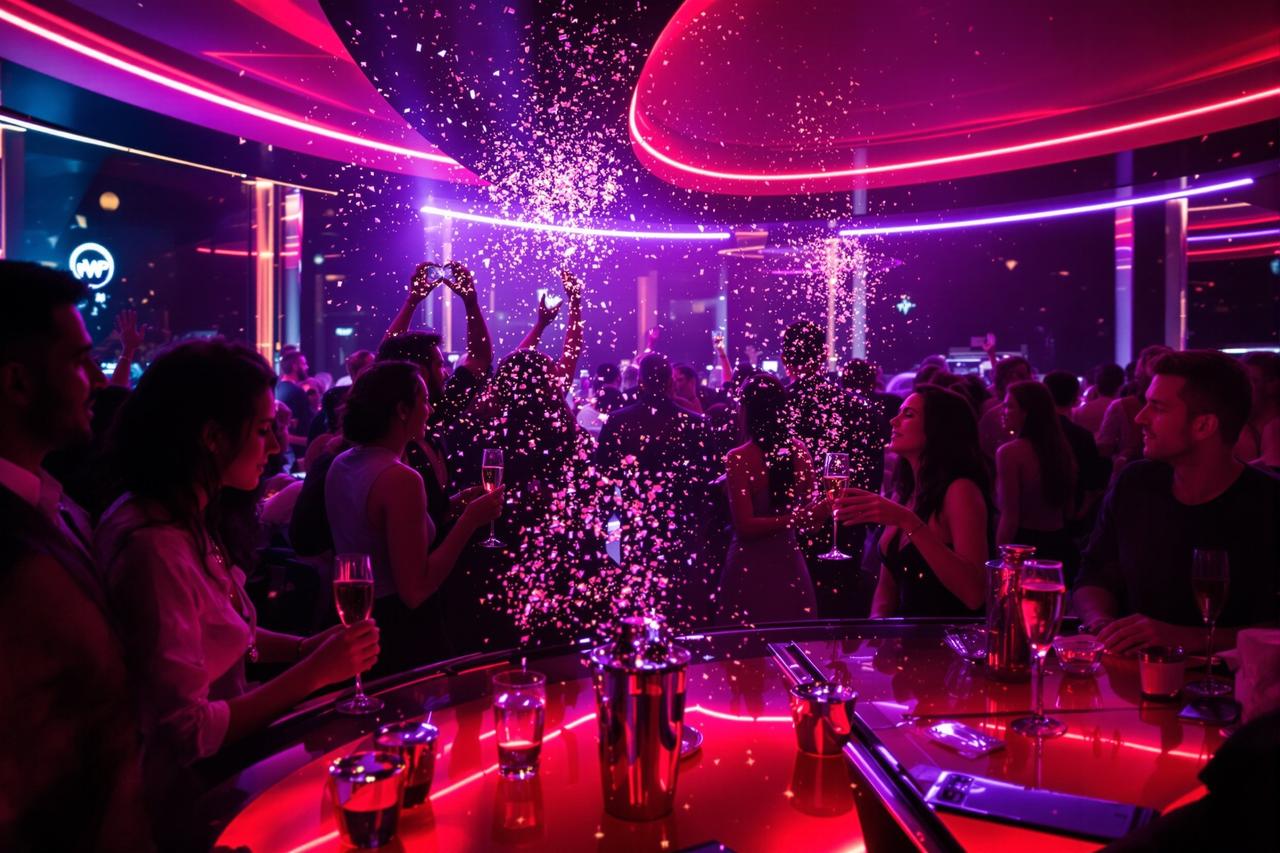 某富豪二代在夜店豪掷百万,现场视频流出引发热议